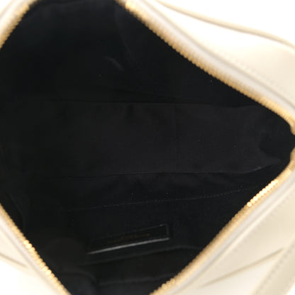 Saint Laurent Calfskin Matelasse Monogram Lou Camera Bag Crema Soft 5 of 11