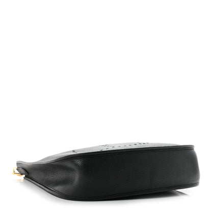 Hermes Taurillon Clemence Evelyne PM Black 4 of 10