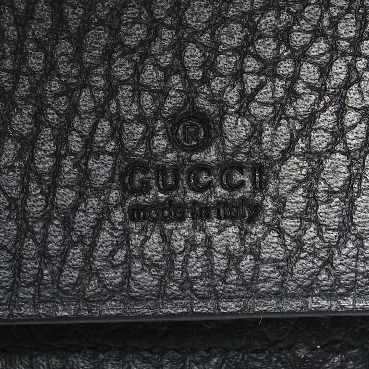 Dollar Calfskin GG Supreme Monogram GG Marmont 6 Key Holder Case Black Beige Ebony