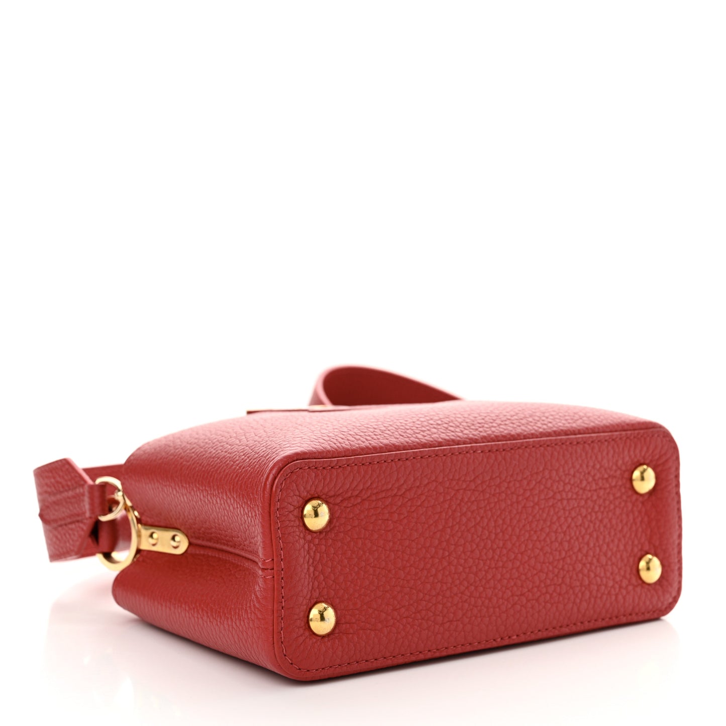 Taurillon Mini Capucines Scarlet