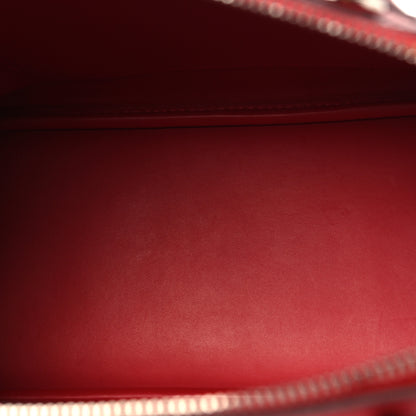 Hermes Taurillon Clemence Bolide 35 Rouge Casaque 4 of 9