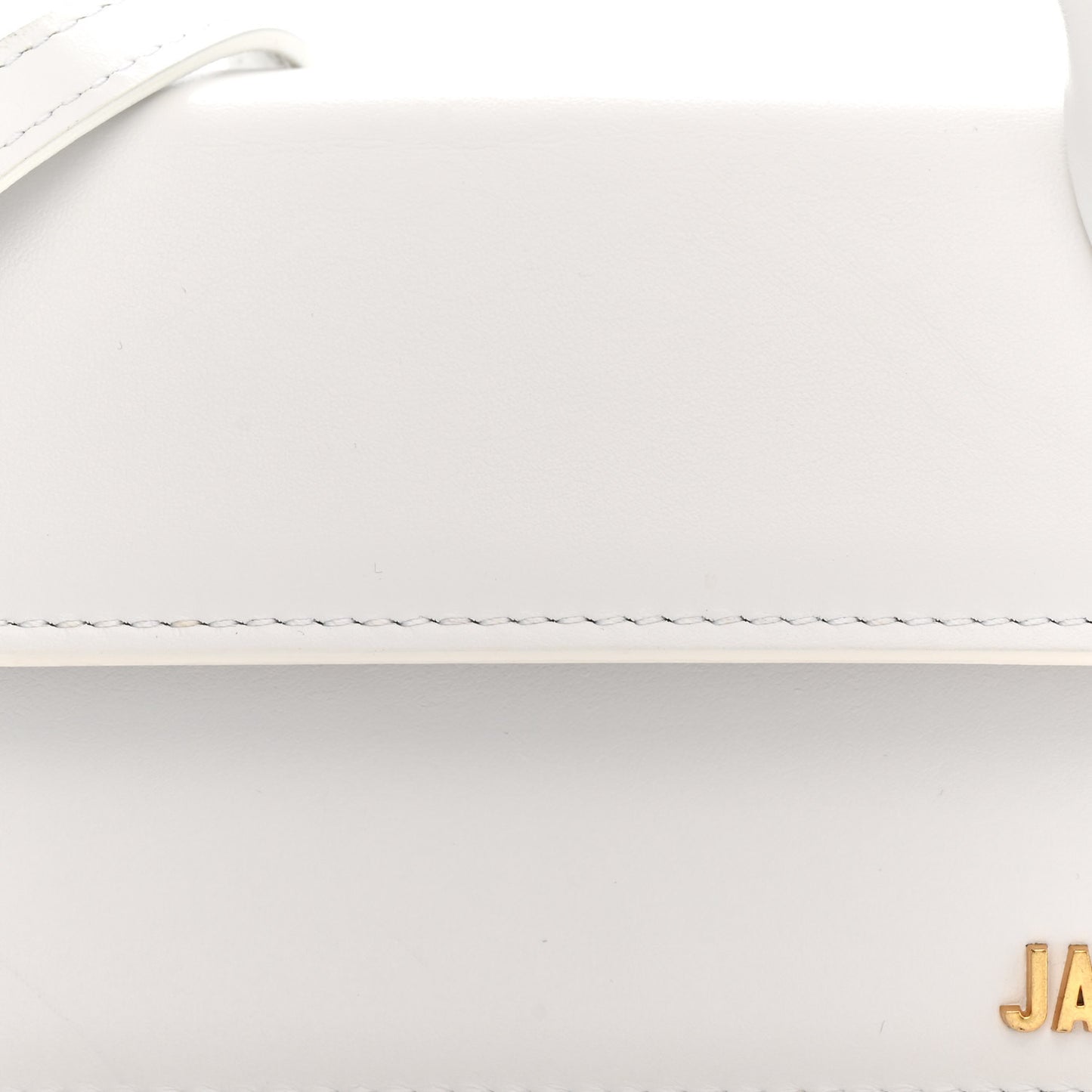 Smooth Calfskin Le Chiquito Long White