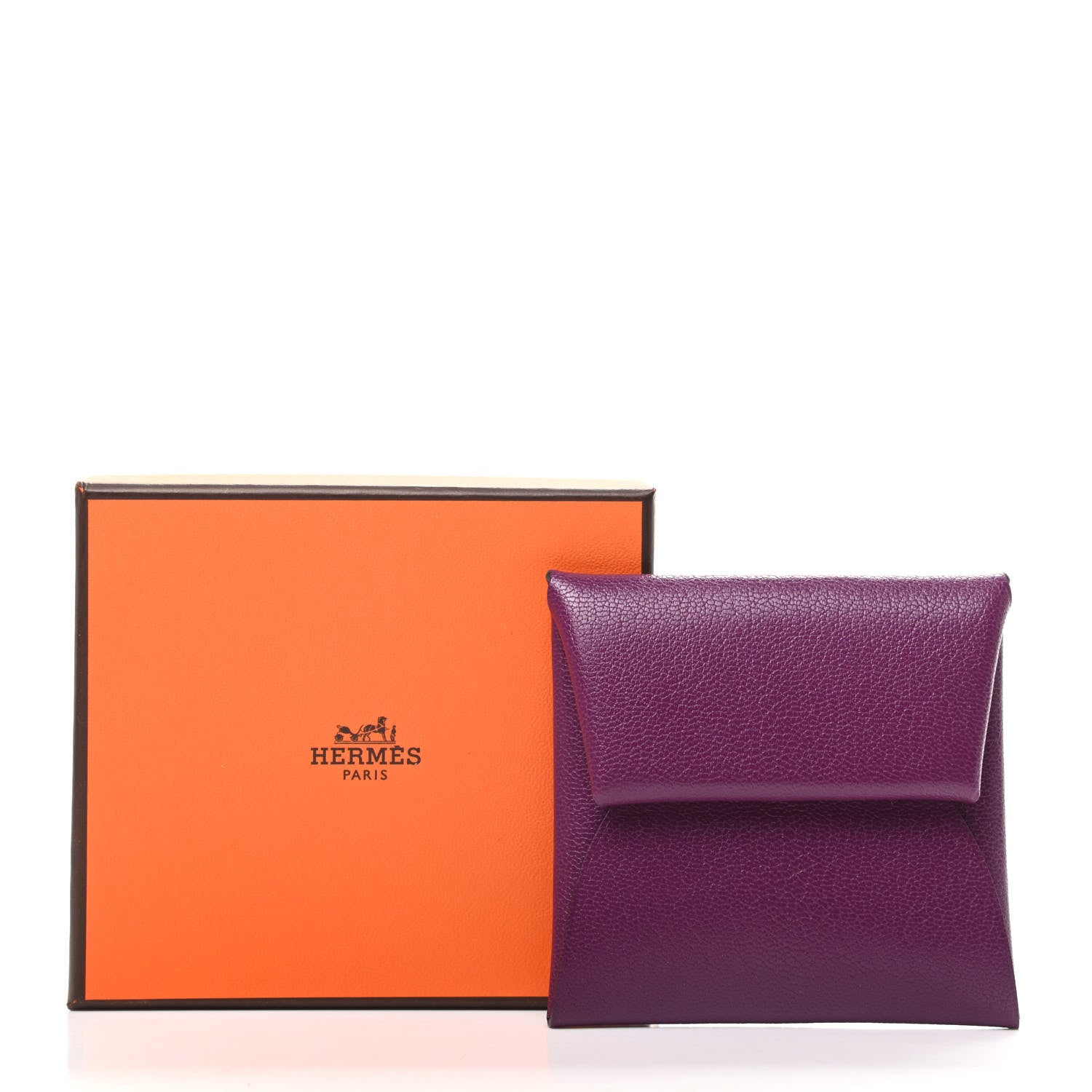 Hermes Chevre Chandra Bastia Coin Purse Anemone 7 of 7