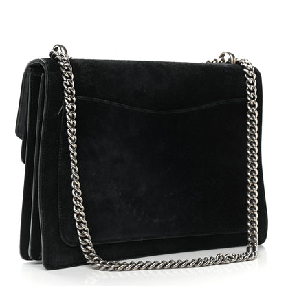 Gucci Suede Medium Dionysus Shoulder Bag Black 3 of 17