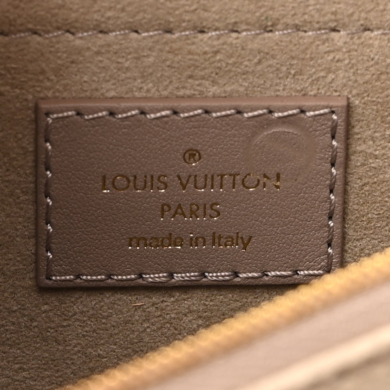 Louis Vuitton Calfskin LV New Wave Chain Bag Taupe 7 of 10
