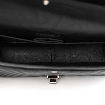 Chanel Aged Calfskin Chevron Quilted 2.55 Reissue 226 So Black 5 of 13