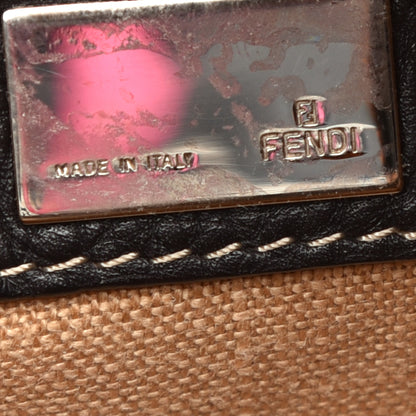 Fendi Zucca Cuoio Romano Selleria Medium Boston Tobacco Moro 6 of 8