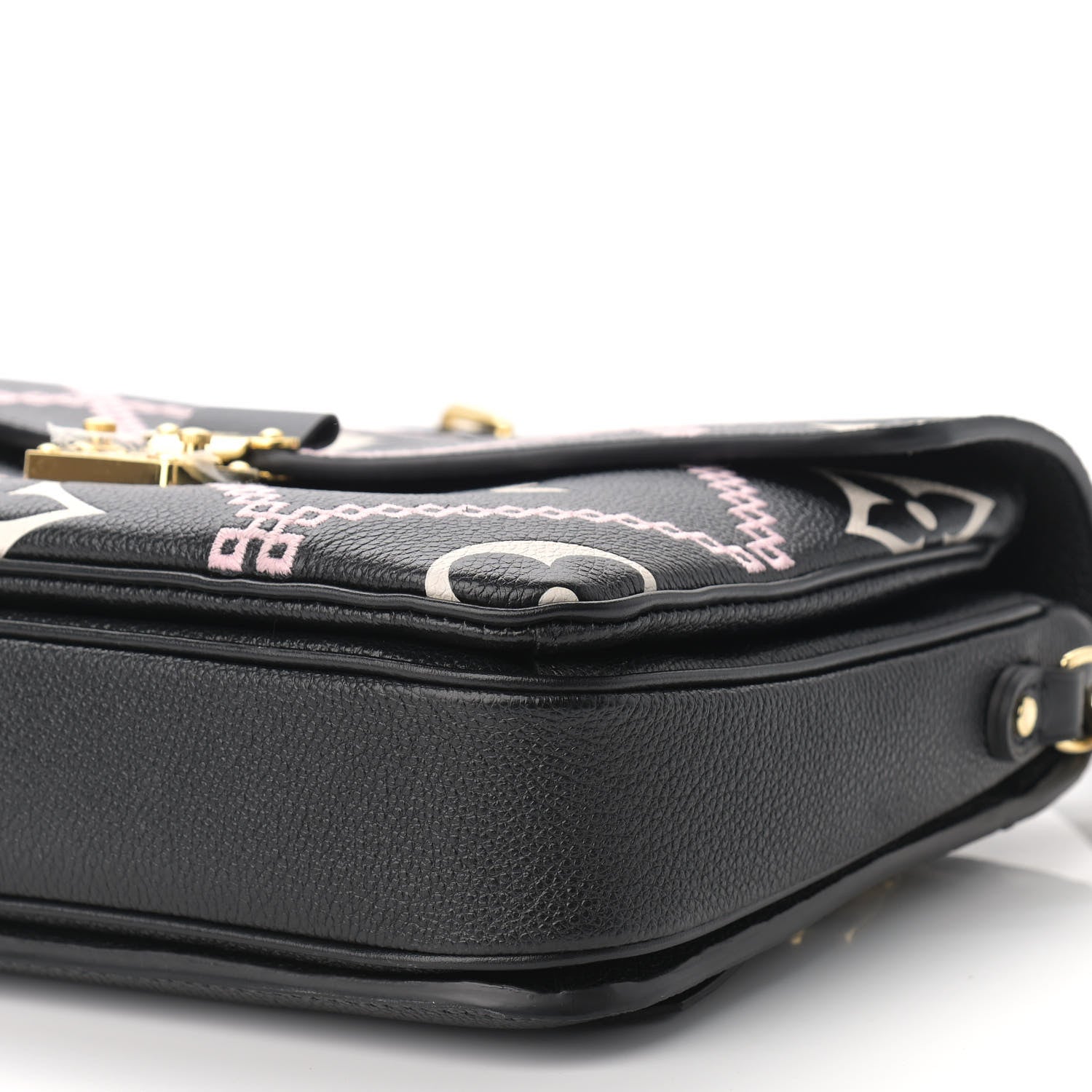 Louis Vuitton Empreinte Monogram Giant Broderies Pochette Metis Black 9 of 9