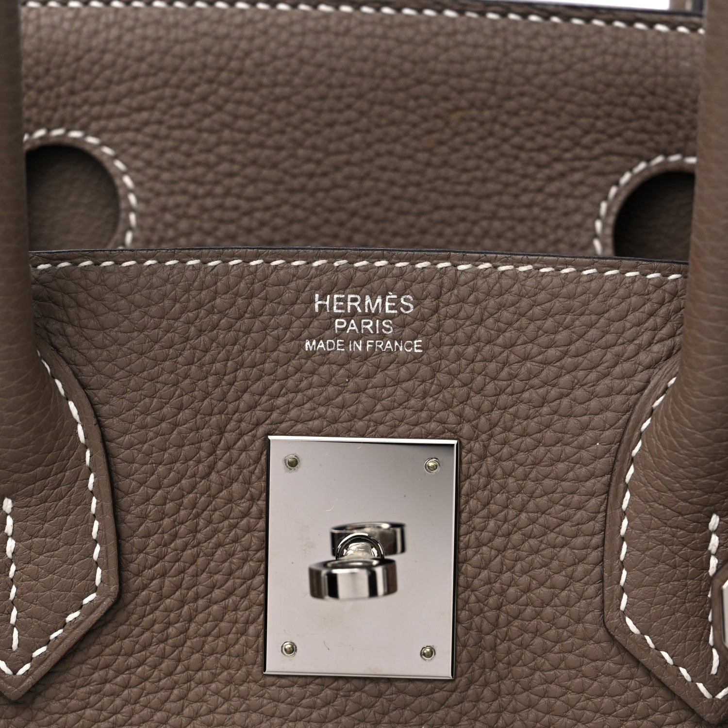 Hermes Togo Birkin 30 Etoupe 6 of 13