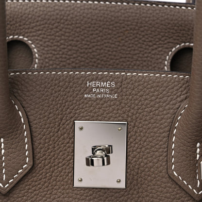 Hermes Togo Birkin 30 Etoupe 6 of 13