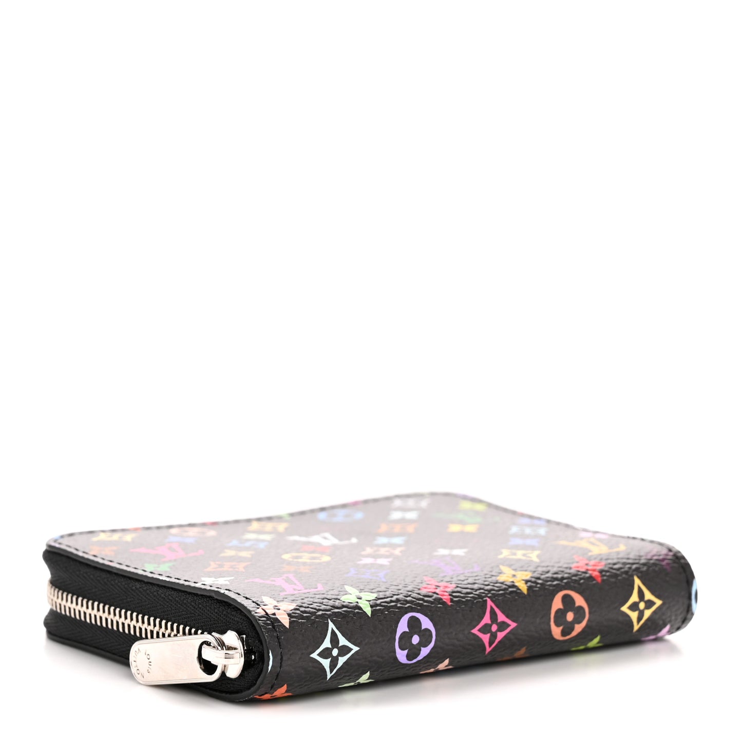 LV x TM Monogram Multicolor Zippy Coin Purse Black