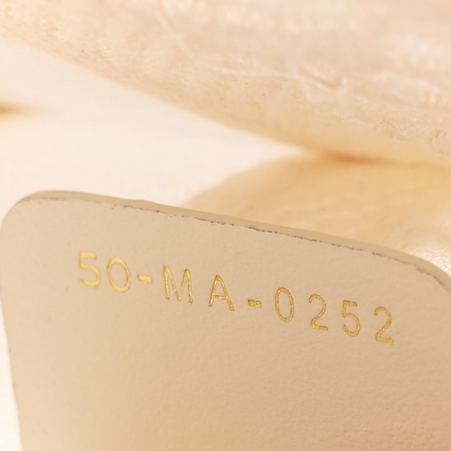 Transparent Embroidered Mesh Macrame Mini Book Tote White