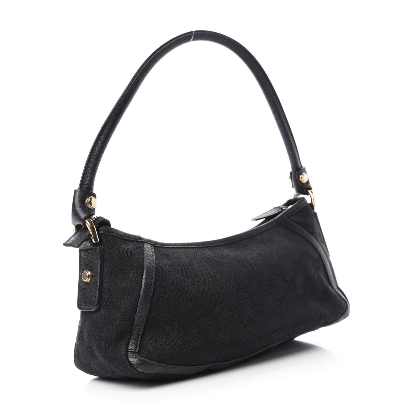 Monogram D Ring Abbey Pochette Black
