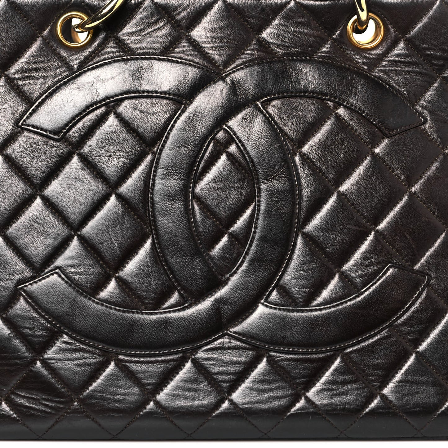 Lambskin Quilted Tote