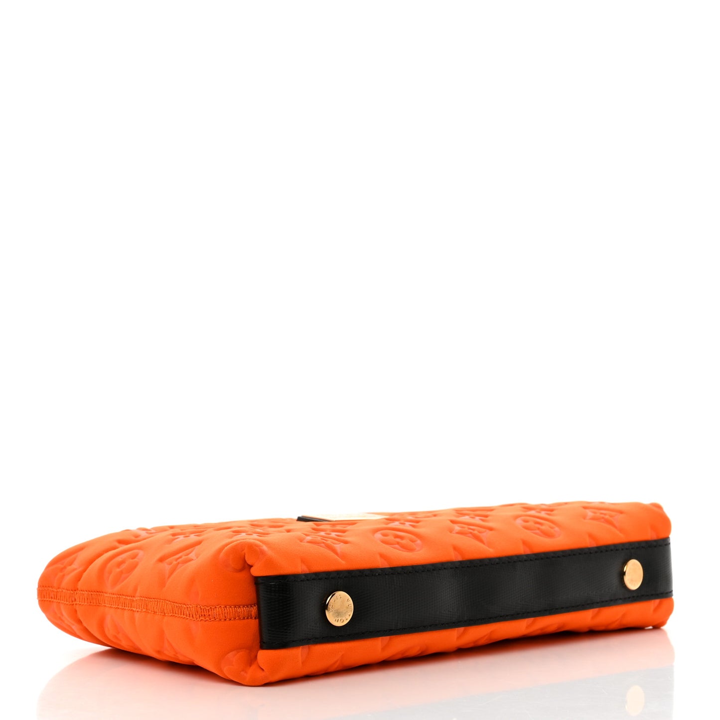 Monogram Scuba Clutch Pochette Orange