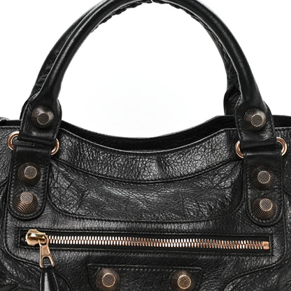 Balenciaga Agneau Giant 21 Rose Gold Hardware City Black 8 of 10