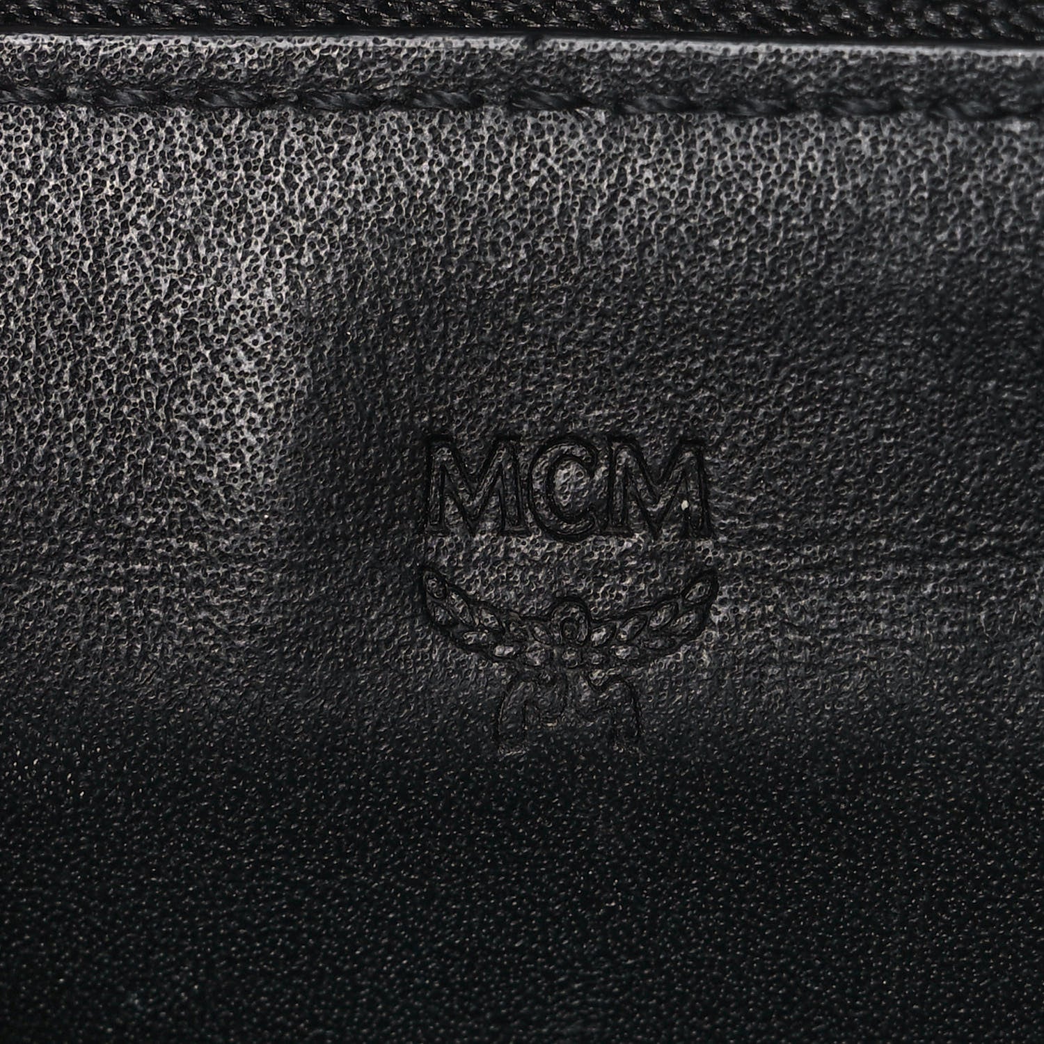 MCM Visetos Patricia Card Case Black 7 of 10