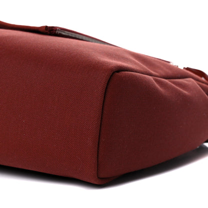 Hermes Military Toile Vache Hunter Herbag a Dos Zip Retourne Backpack Rouge H 9 of 10