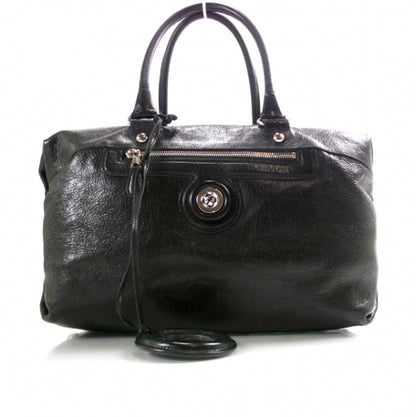 Balenciaga Leather Duffel Bag Dark Green 1 of 9