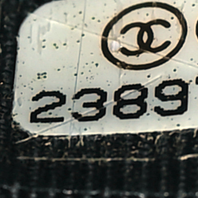 Sheepskin Chevron Reissue Wallet On Chain WOC So Black