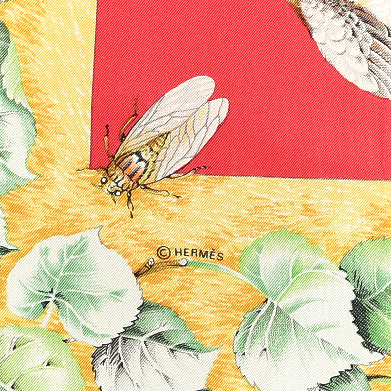 Hermes Silk La Vie Au Grand Air Scarf 90 4 of 5