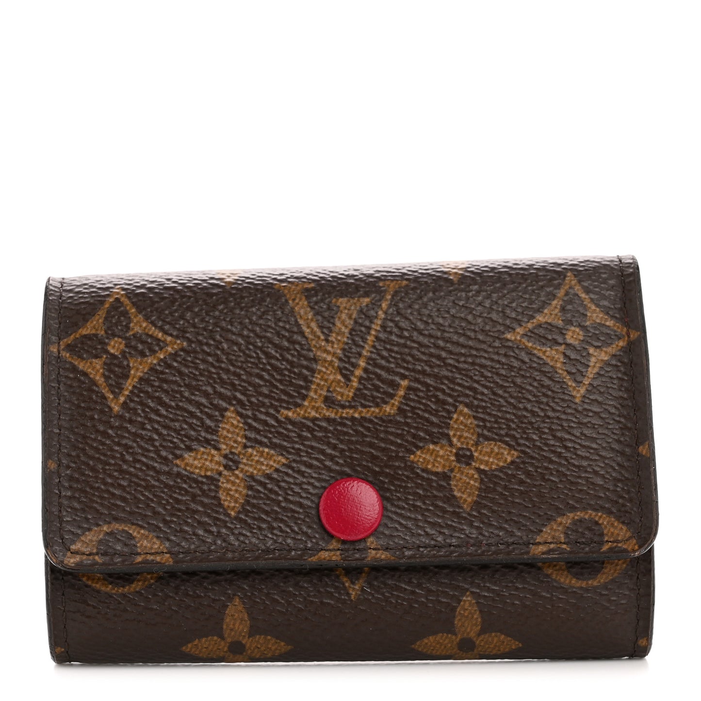 Monogram 6 Key Multicles Holder Fuchsia