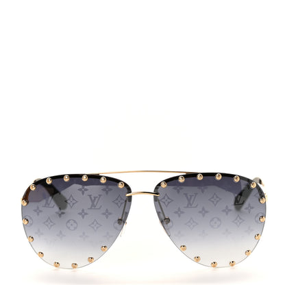 Louis Vuitton The Party Aviator Sunglasses Z0995E Black 2 of 7