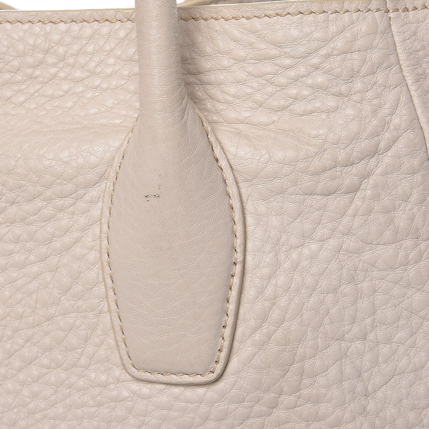 Cervo Deerskin Tote Talco