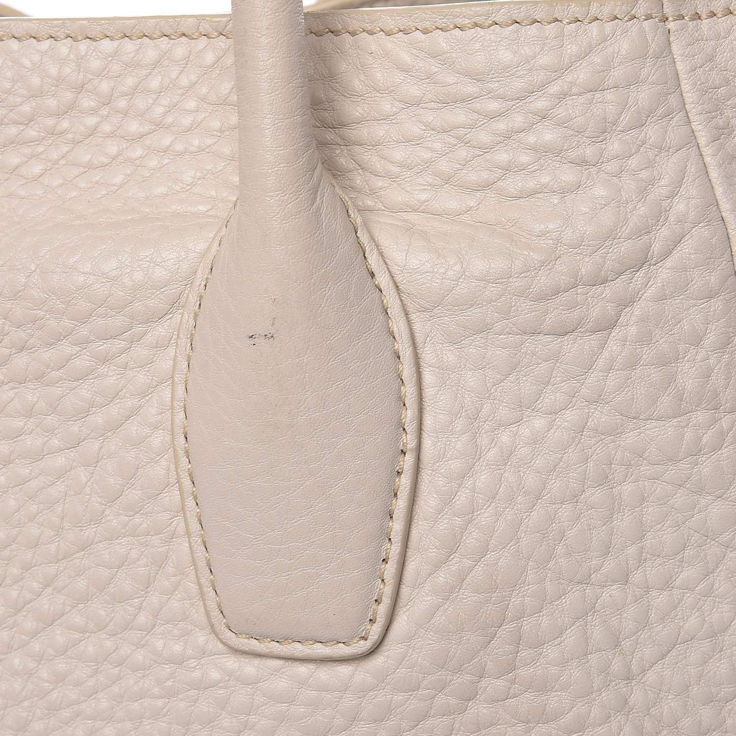 Prada Cervo Deerskin Tote Talco 19 of 22