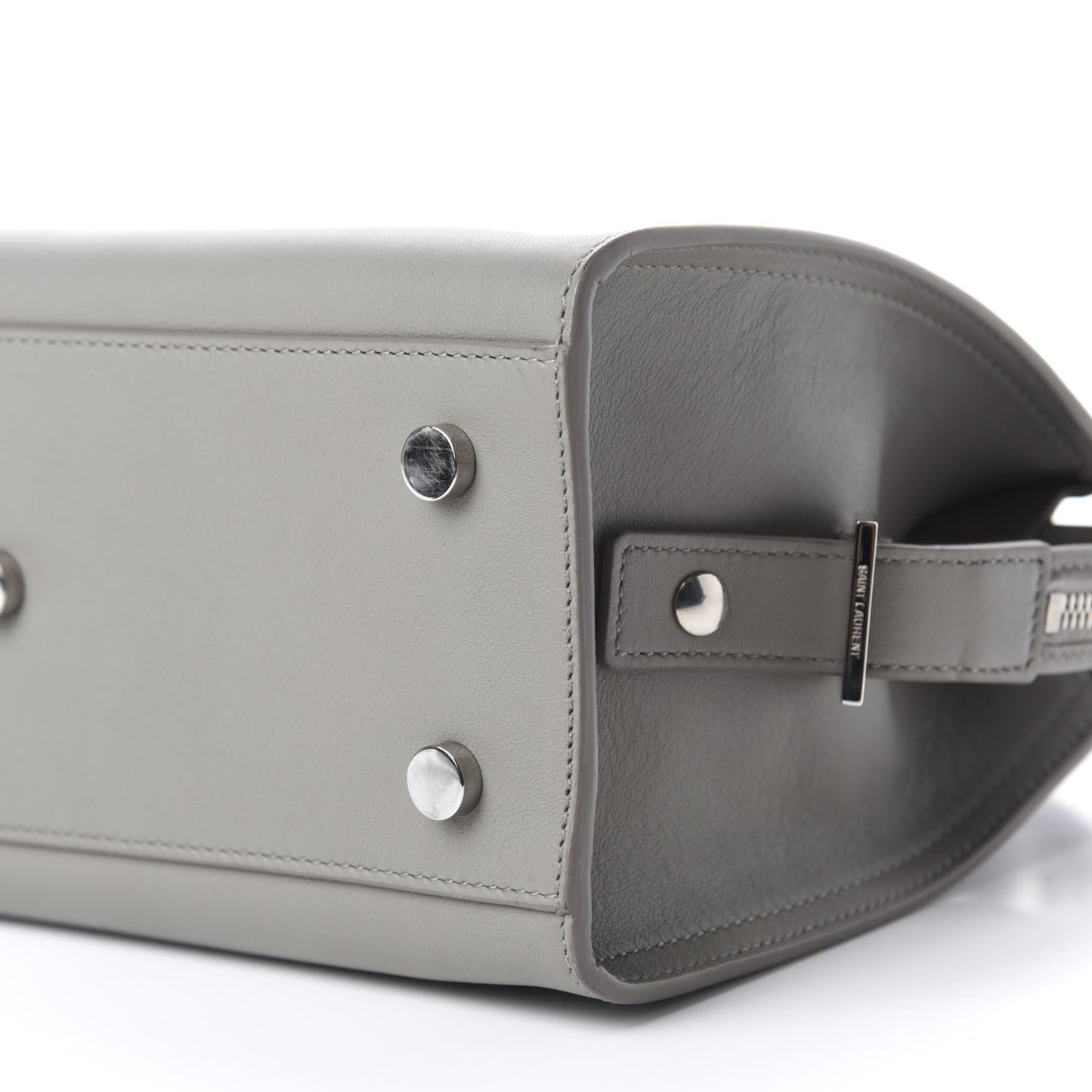 Calfskin Monogram Baby Cabas Fog