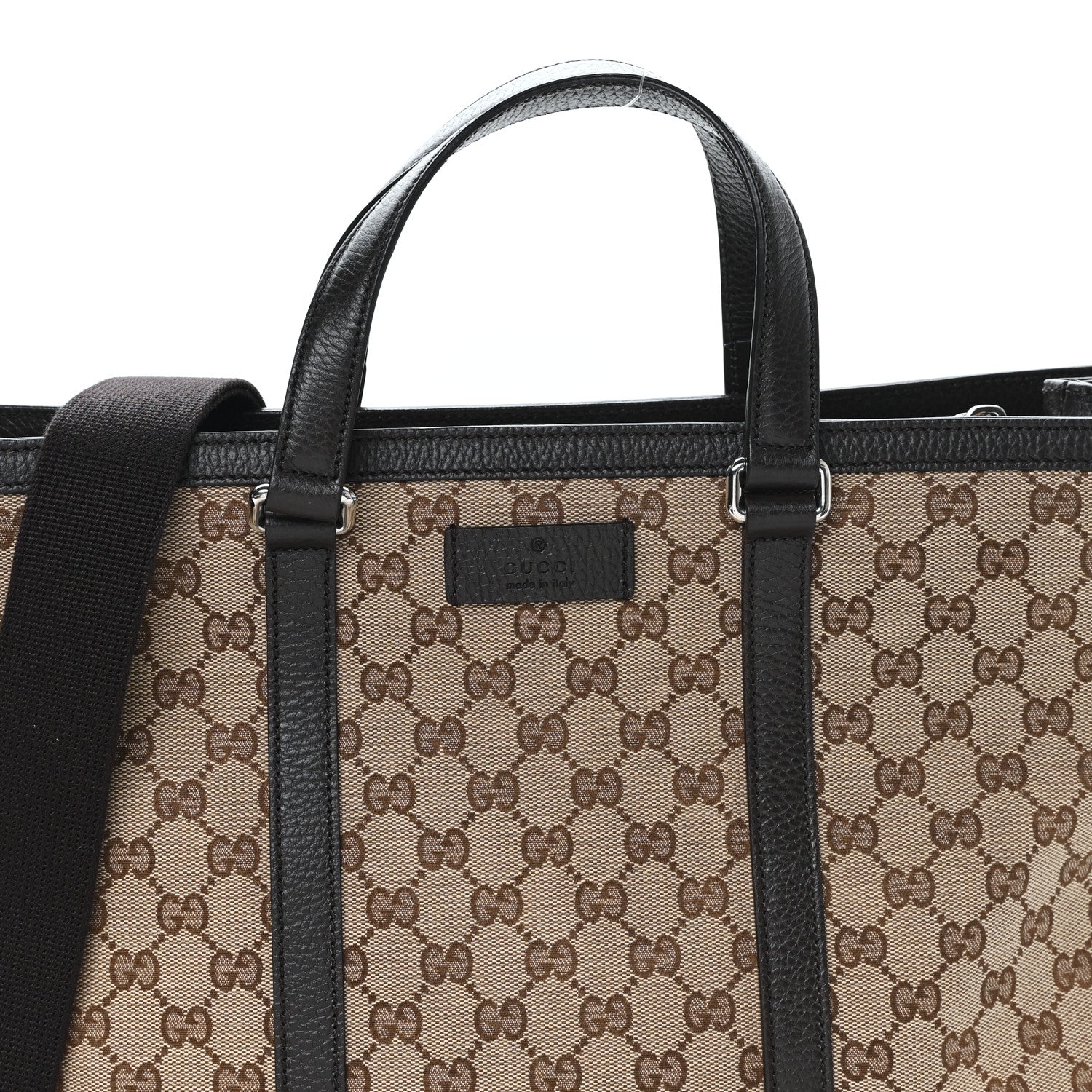 Gucci GG Monogram Large Joy Tote Bag Dark Brown 8 of 10