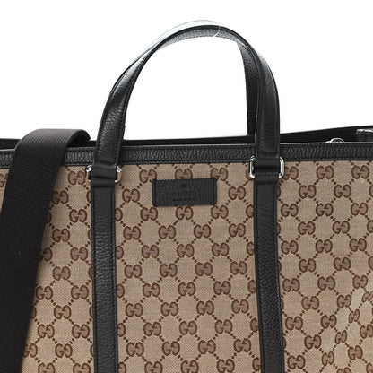 Gucci GG Monogram Large Joy Tote Bag Dark Brown 8 of 10