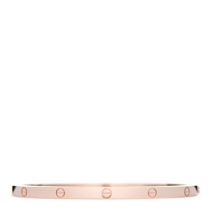 Cartier 18K Pink Gold Small LOVE Bracelet 16 1 of 4
