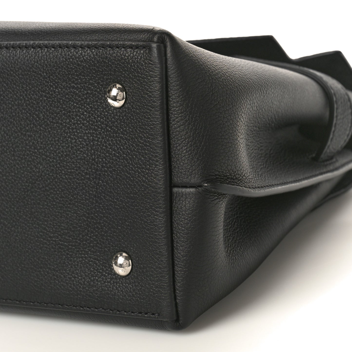 LOUIS VUITTON Calfskin Lockme Ever Black