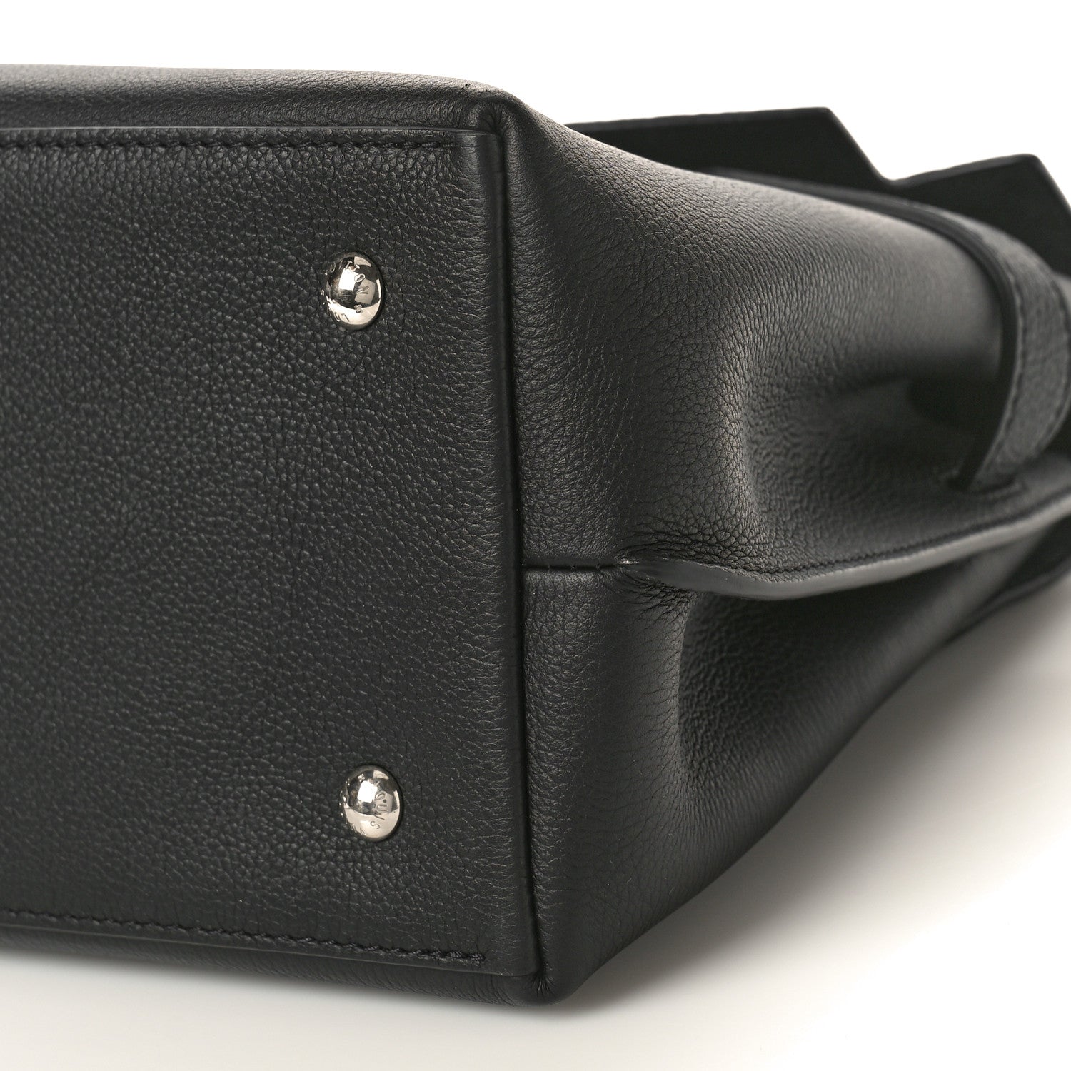 Louis Vuitton LOUIS VUITTON Calfskin Lockme Ever Black 10 of 12