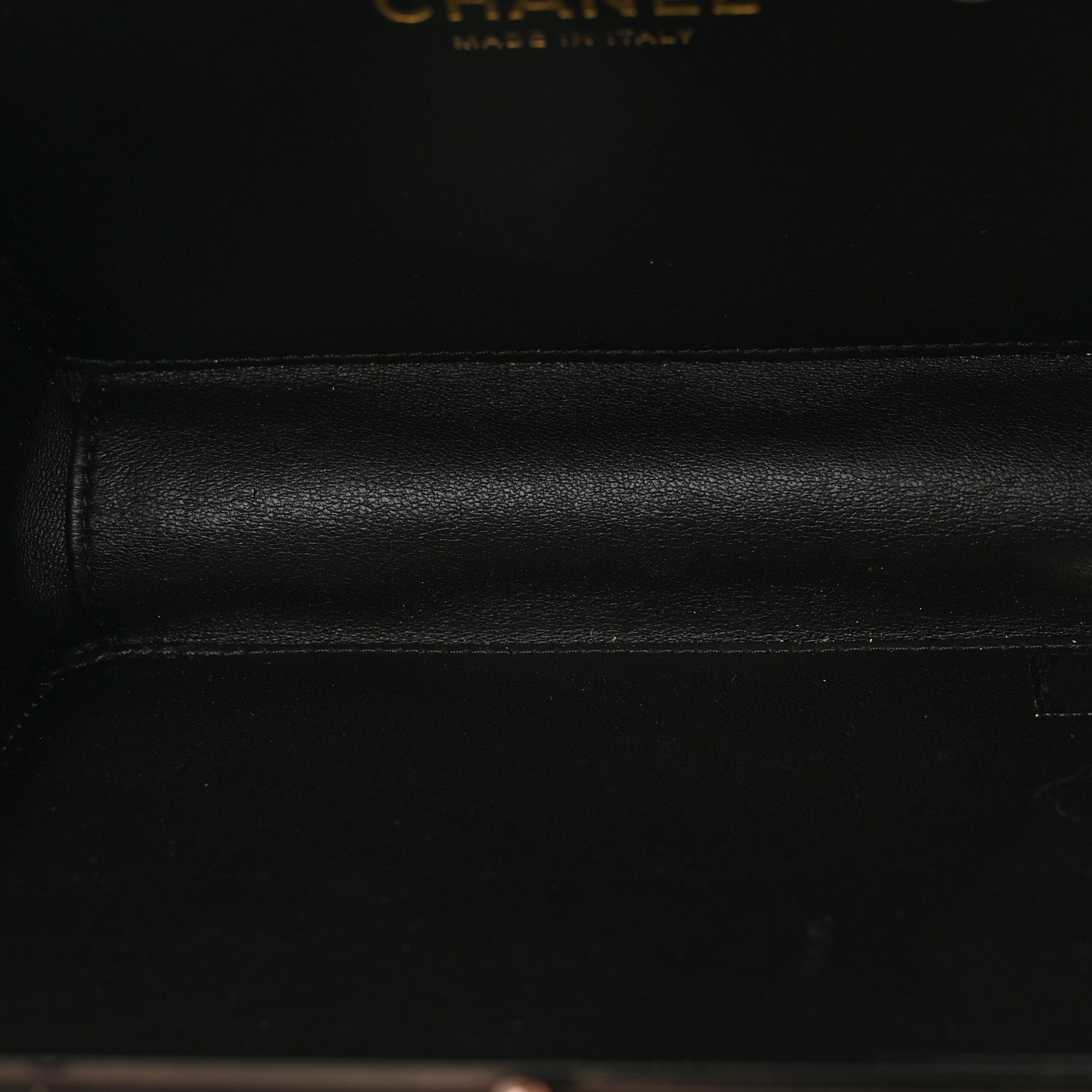 Chanel Plexiglass Crystal CC Minaudiere Clutch Black Copper 4 of 12