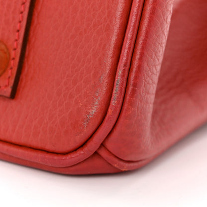 Hermes Ardennes Birkin 35 Rouge Vif 11 of 12