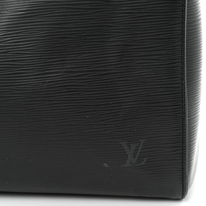 Louis Vuitton Epi Keepall 55 Black 11 of 12