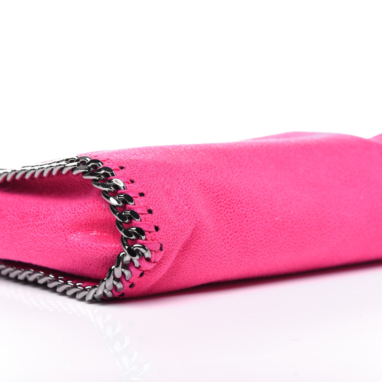 Stella McCartney Shaggy Deer Tiny Falabella Tote Hot Pink 9 of 14