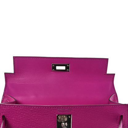 Hermes Chevre Mysore Mini Kelly Sellier 20 Magnolia 19 of 32