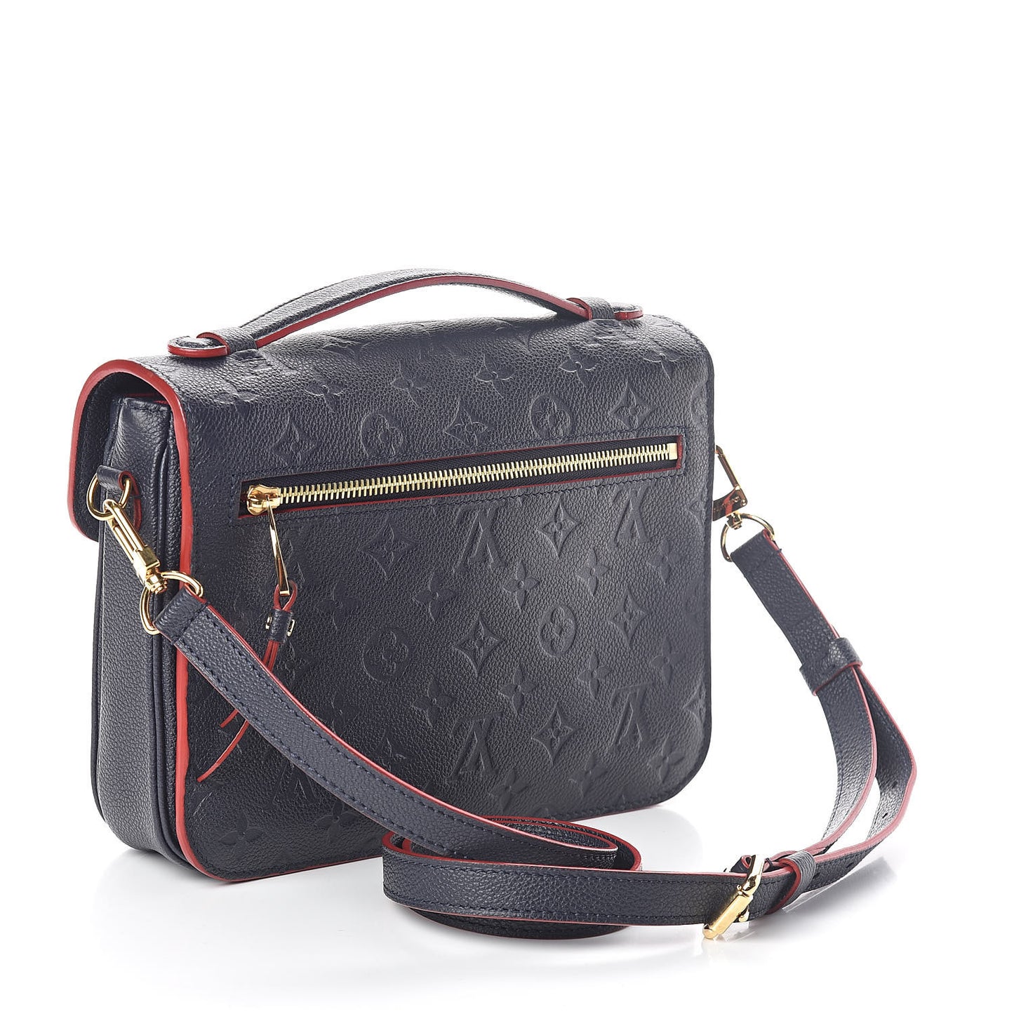 Empreinte Pochette Metis Marine Rouge