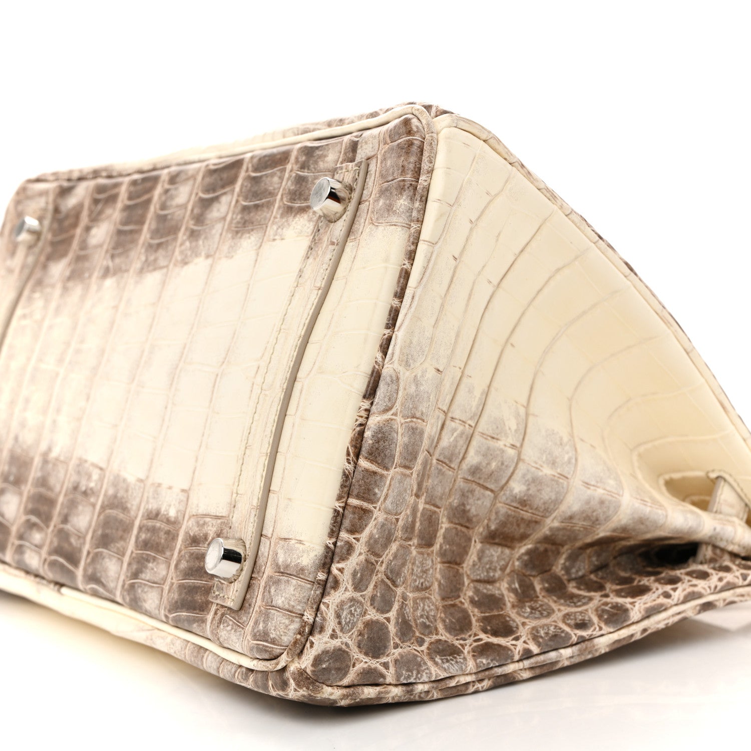 Hermes Matte Niloticus Crocodile Himalaya Birkin 30 Blanc 10 of 15