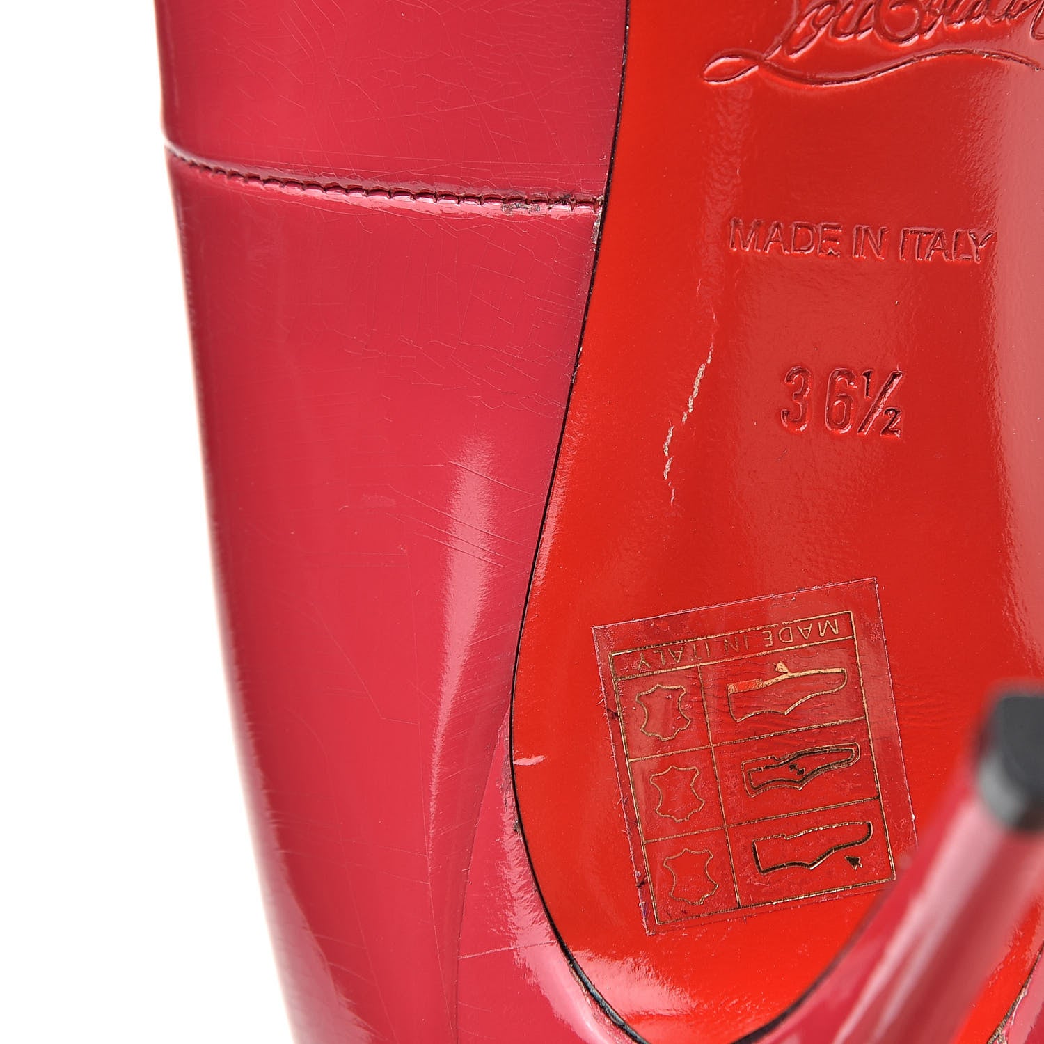 Christian Louboutin Patent Fifi 85 Pumps 36.5 Pink 11 of 11