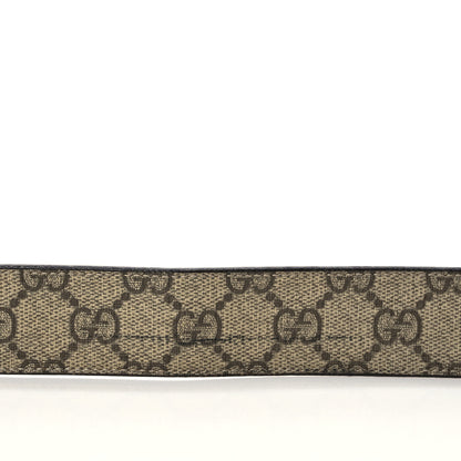 Gucci GG Supreme Monogram Reversible Belt 90 36 Brown 7 of 8