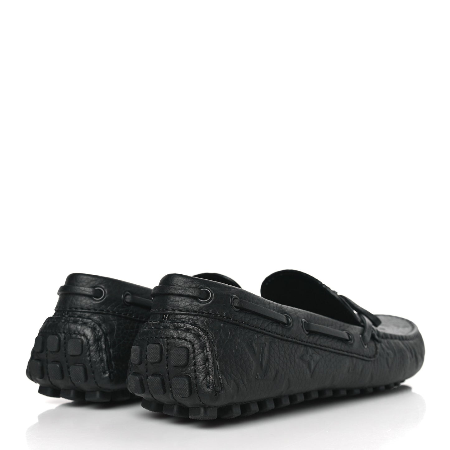 Empreinte Mens Arizona Car Shoe Moccasin Loafers 8 Black