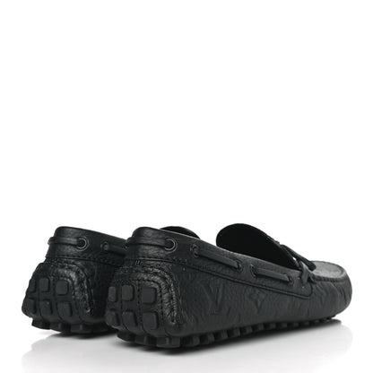 Louis Vuitton Empreinte Mens Arizona Car Shoe Moccasin Loafers 8 Black 4 of 7