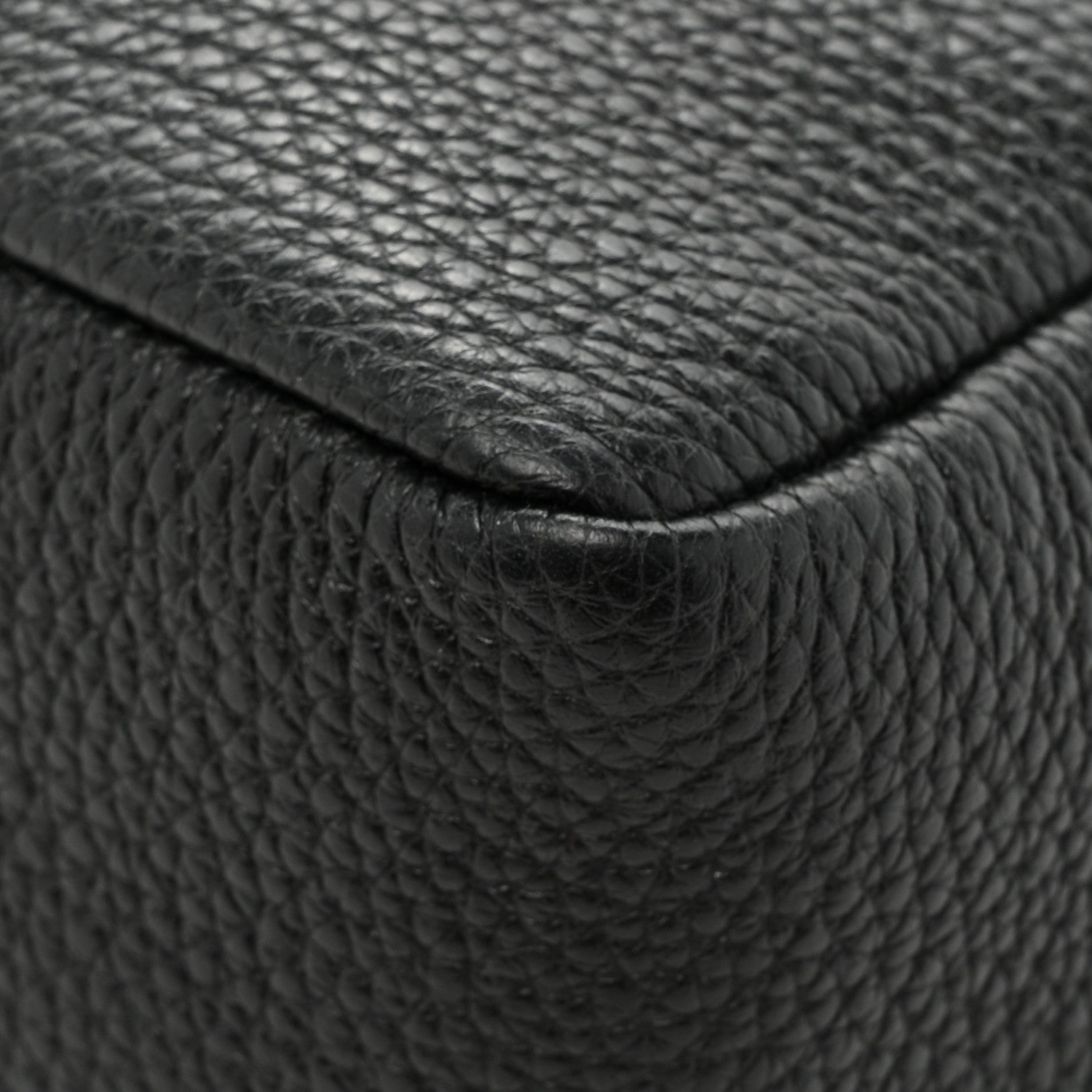 Prada Vitello Daino Soft Medium Double Zip Shoulder Bag Black 11 of 14