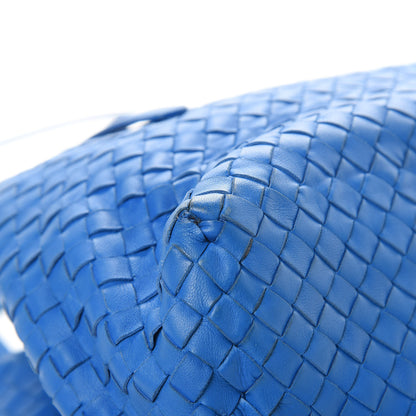 Bottega Veneta Intrecciato Medium A Shape Seamless Tote Bluette 12 of 13