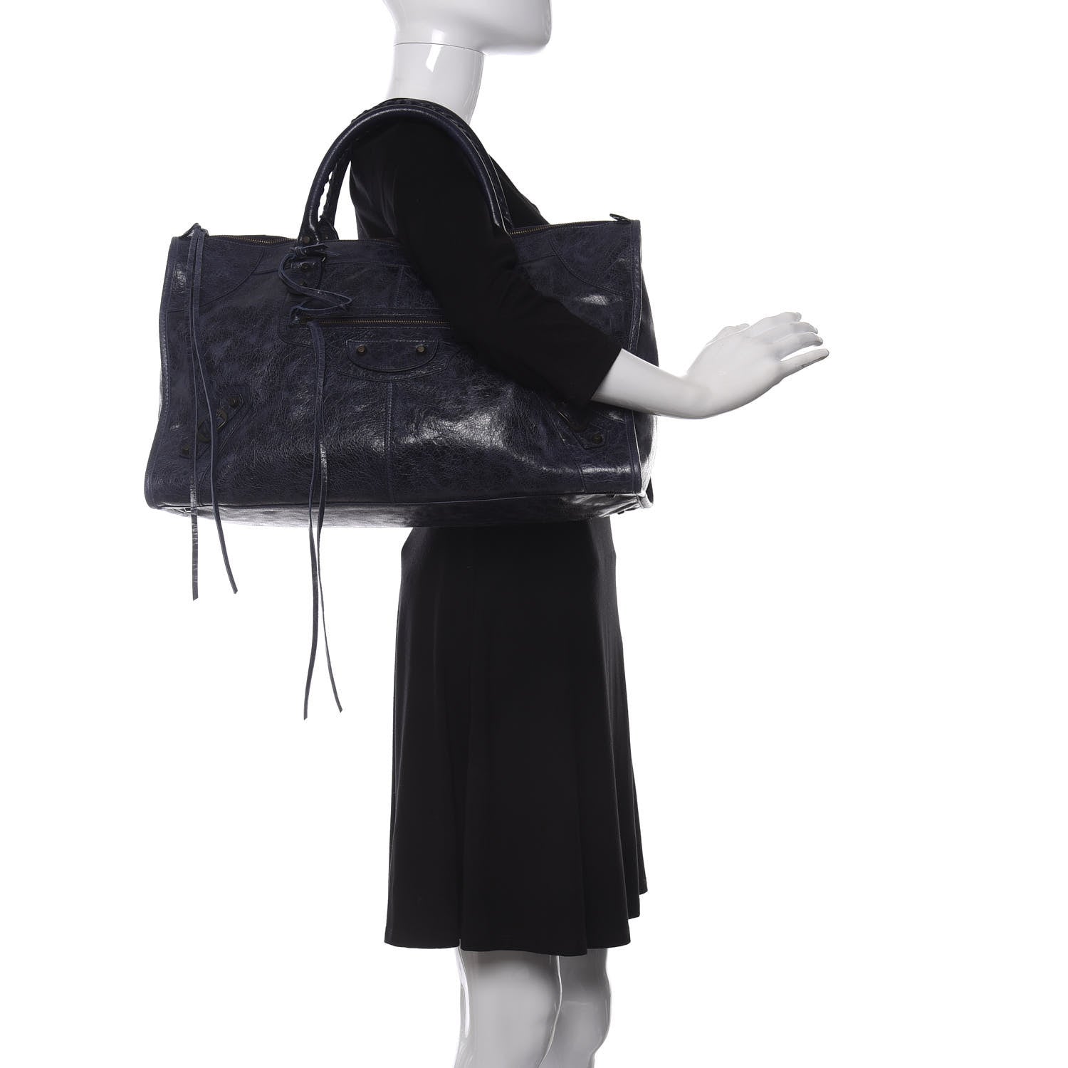 Balenciaga Agneau Classic Hardware Work Officier 2 of 10
