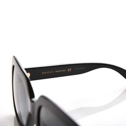 Gucci Oversize Square GG 0036S Sunglasses Black 6 of 7